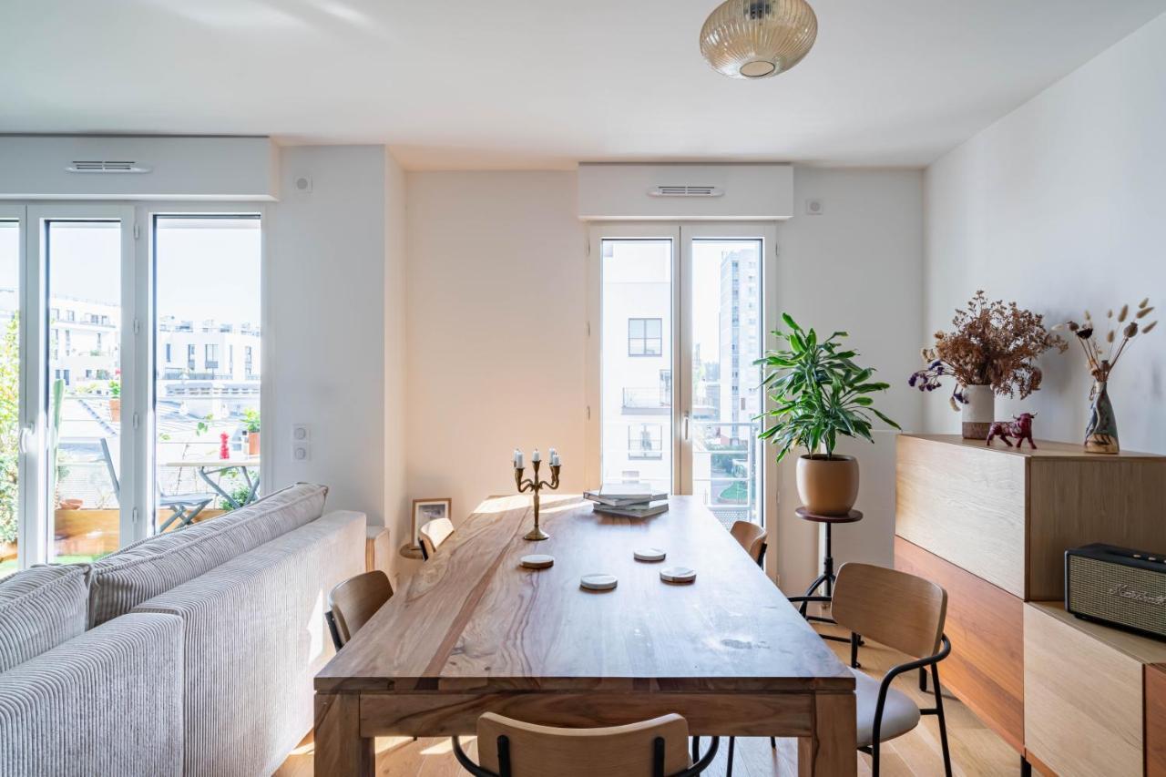 Stunning Apartment With Balcony To Visit Paris Леваллуа-Перре Екстер'єр фото